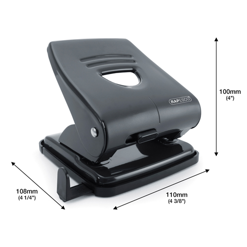 827 2-Hole Metal Punch - Black - immagine 3