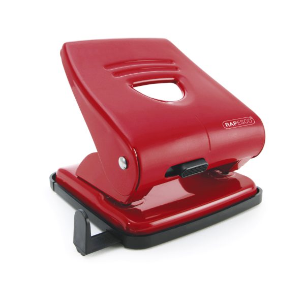 827 2-Hole Metal Punch - Red