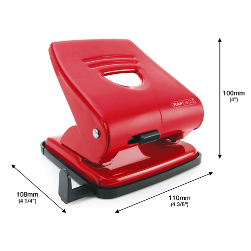 827 2-Hole Metal Punch - Red - immagine 4