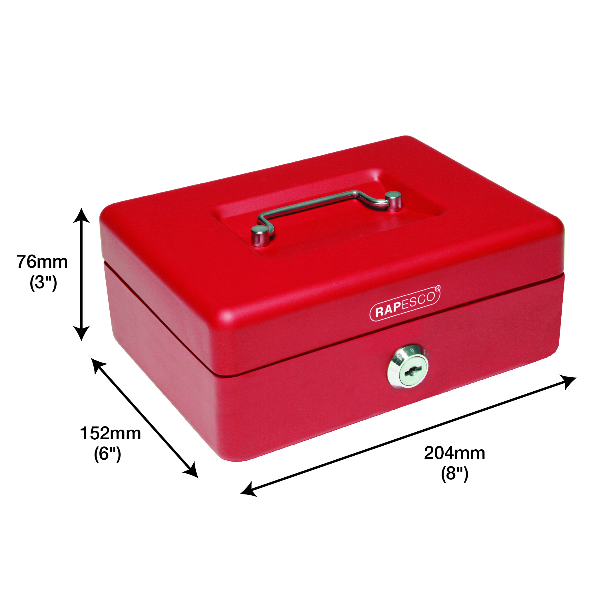 Cash Box 8" (20cm) - Red - immagine 4