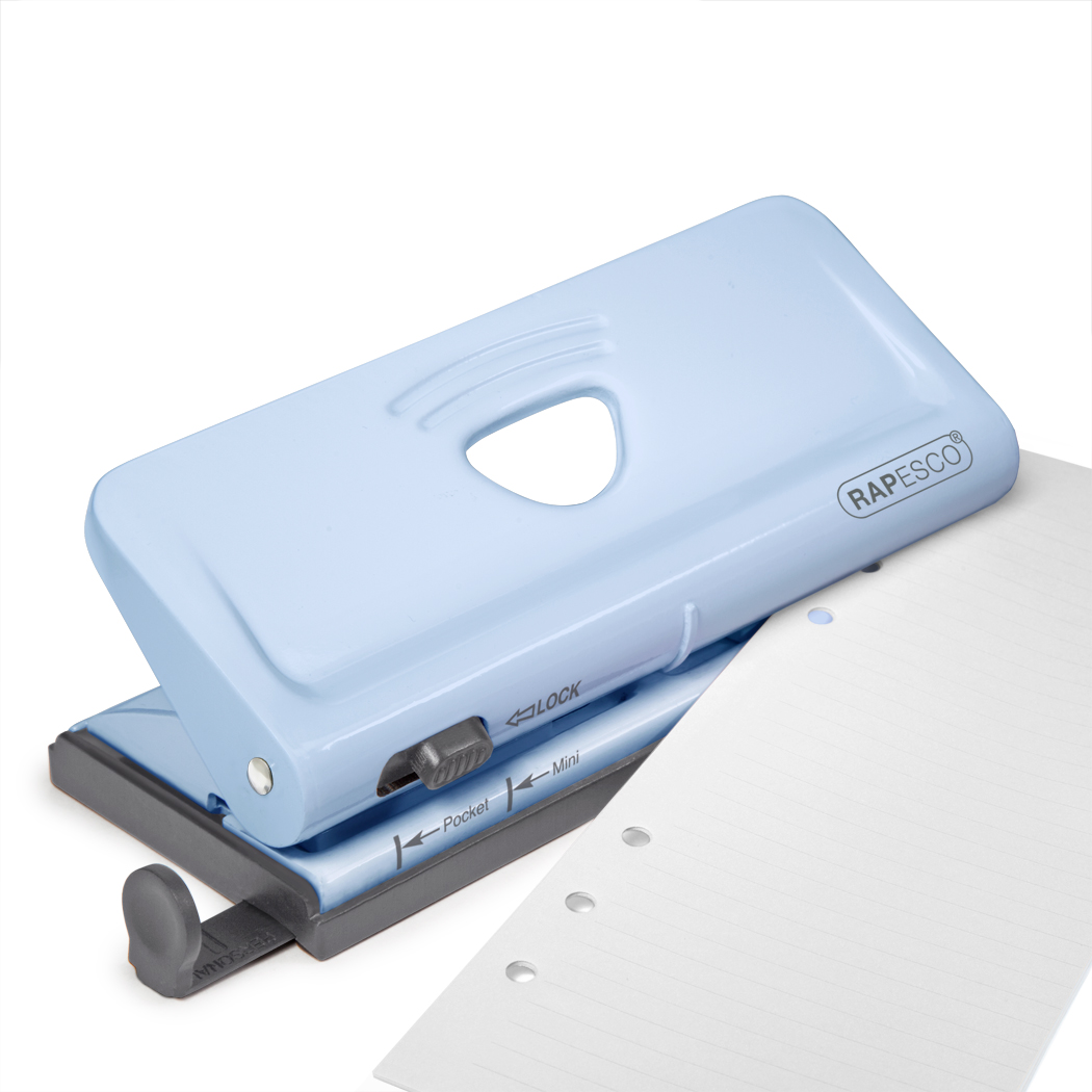 Adjustable 6-Hole Organiser/ Diary Punch - Powder Blue - immagine 7