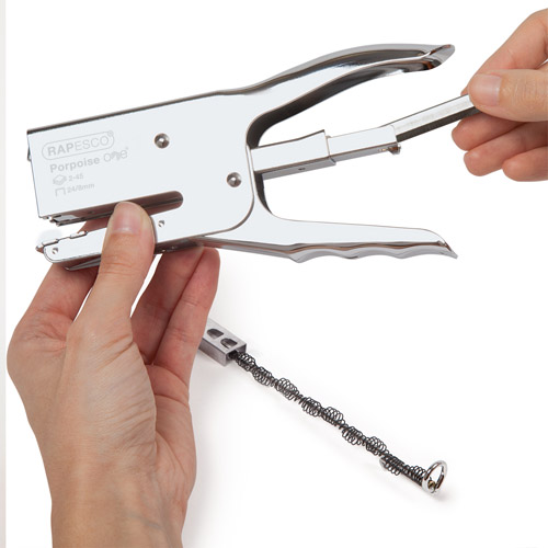 Porpoise ONE Stapling Plier & 1000 Staples 24/8mm – Chrome - immagine 5