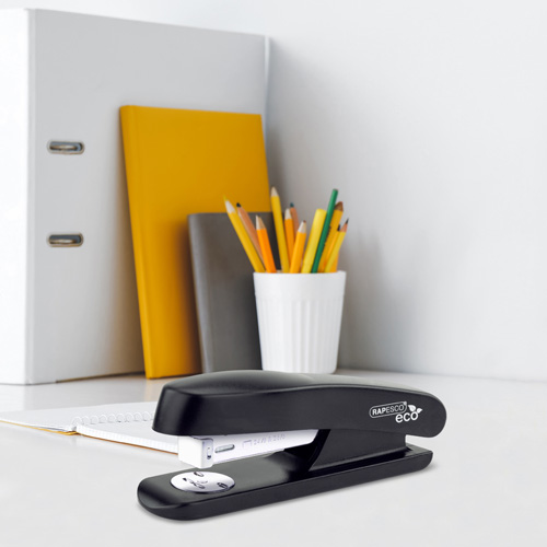 ECO GRS Recycled Half Strip Stapler - Black - immagine 4