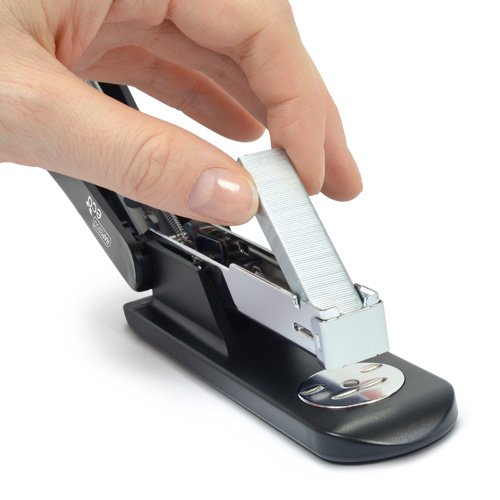 ECO GRS Recycled Half Strip Stapler - Black - immagine 3