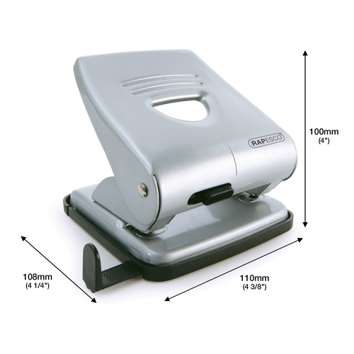 827 2-Hole Metal Punch - Silver - immagine 4