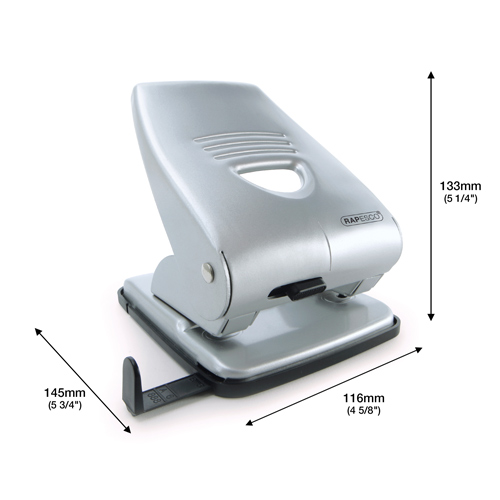 835 2-Hole Metal Punch - Silver - immagine 4