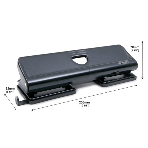 720 4-Hole Metal Punch - Black - immagine 4