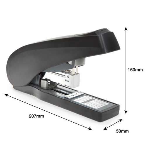 ECO X5-90ps Heavy Duty Less Effort Stapler - Black/Grey - immagine 5