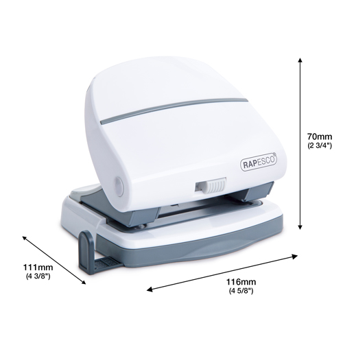 P30  2-Hole Punch - White - immagine 4