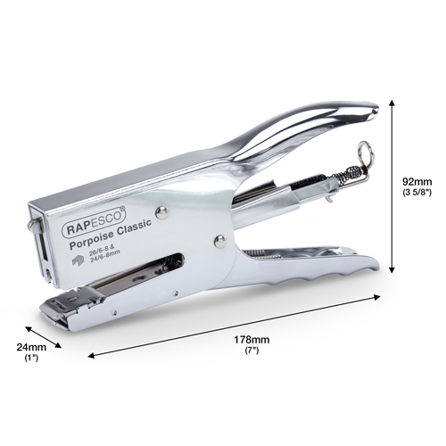 Porpoise Plier & 10000 26/8mm Staples - Silver - immagine 6