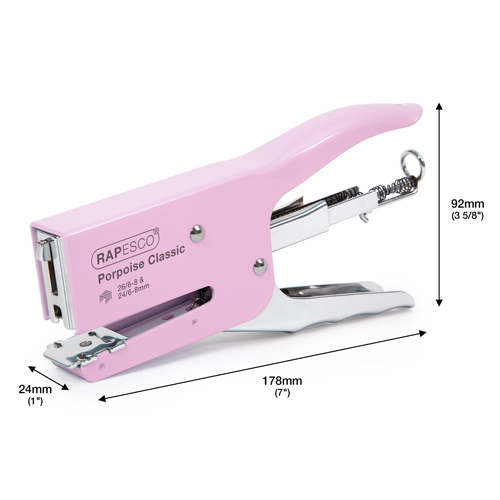 Porpoise Plier & 10000 26/8mm Staples - Candy Pink - immagine 2