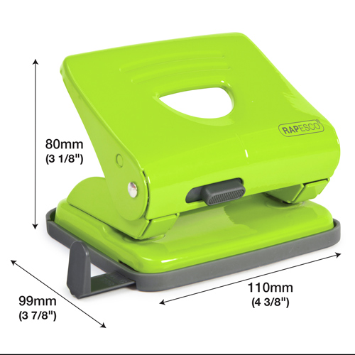 825 2-Hole Metal Punch - Green - immagine 6