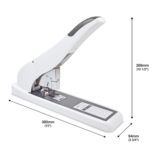 ECO HD- 210 Heavy Duty Stapler - Soft White - immagine 2