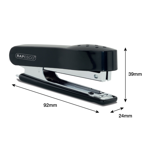 No. 10 Mini Stapler & 1000 Staples 10/4mm - Black - immagine 4