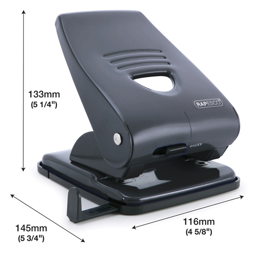 835 2-Hole Metal Punch - Black - immagine 2